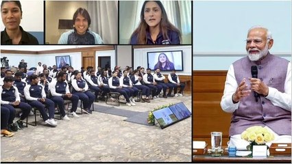 'दिल में देश और तिरंगा हो तो, वो मिशन में सफल होता है',ओलंपिक जा रहे खिलाड़ियों से PM मोदी ने की बात