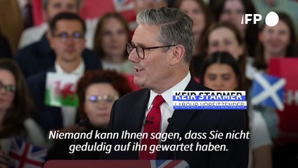 Keir Starmer: "Genießen Sie diesen Moment!"