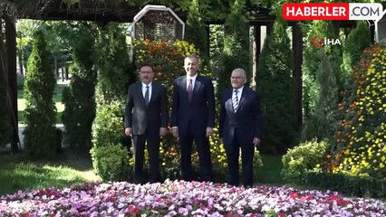 İçişleri Bakanı Yerlikaya, Kayseri Büyükşehir Belediye Başkanı Büyükkılıç'ı ziyaret etti