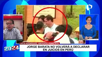 Julio Rodríguez sobre Jorge Barata: "No sorprende que no haya declarado, su situación es ventajosa"