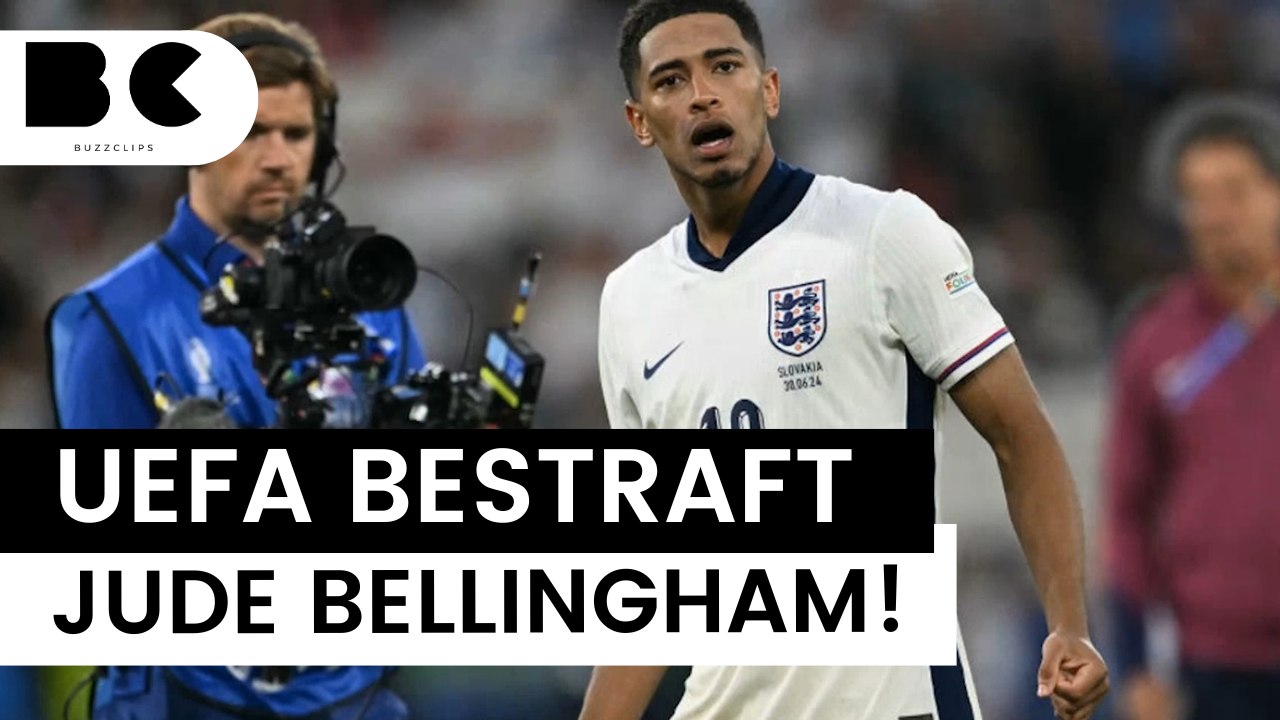 EM 2024: UEFA bestraft auch Jude Bellingham