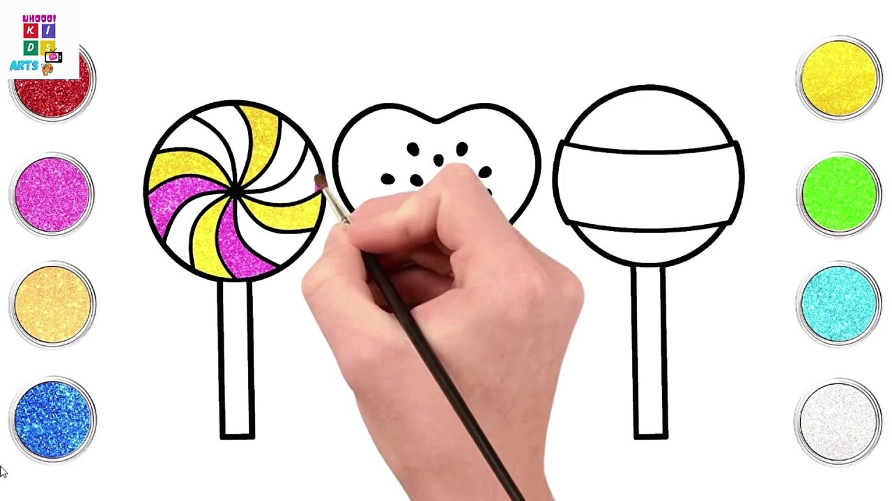 How to Draw a Lollipop Easy and Cute