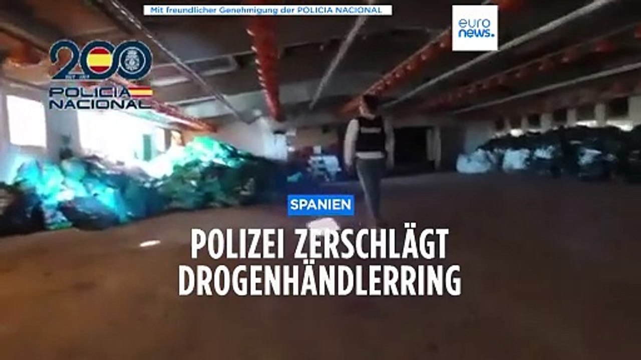 Spanien: Polizei zerschlägt Drogenhändlerring