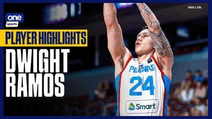 FIBA OQT Player Highlights: Dwight Ramos delivers as Gilas books ticket to semifinals