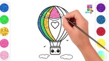 How To Draw A Hot Air Balloon