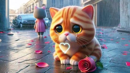Counterattack! How the Underestimated Orange Cat Proved the Doubters Wrong!#cat #socutekitty #ai
