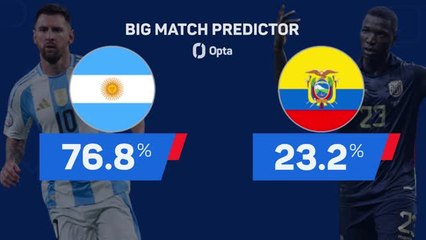 Argentina v Ecuador - Big Match Predictor