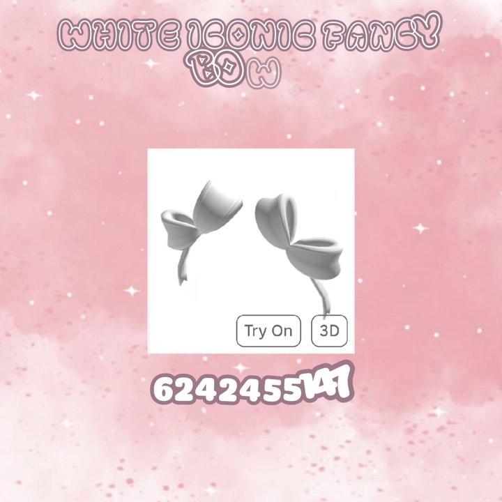 Roblox accessory codes for Brookhaven haven, berry ave and bloxburg