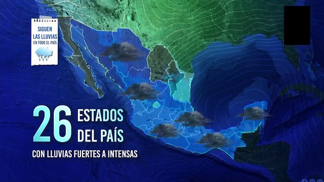 Inundaciones y daños por 'Chris' afectan a varios estados de México
