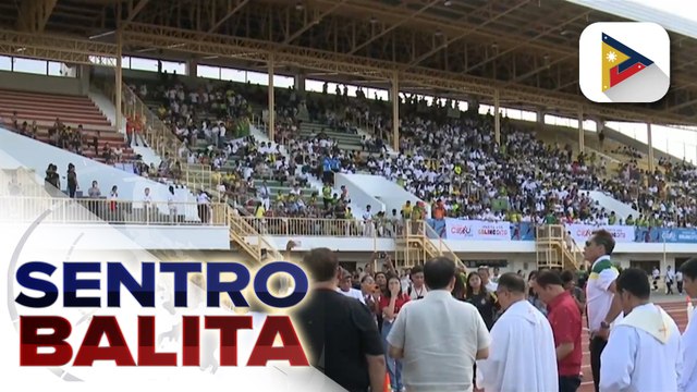 Bagong bihis na Cebu Sports Center na gagamitin sa Palarong Pambansa, binuksan na