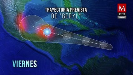 EU pronostica la ruta del huracán 'Beryl' de categoría 4, mientras el Caribe enfrenta cuatro muertes
