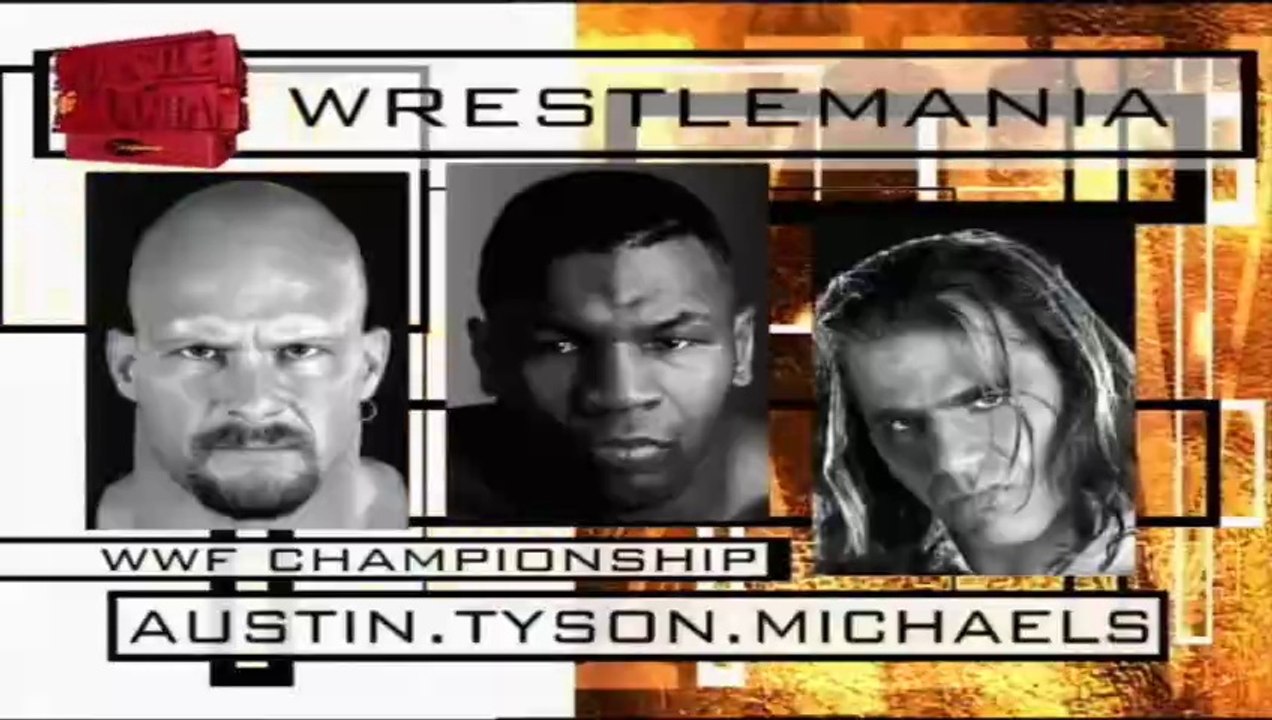 WWF WrestleMania 14 - Stone Cold Steve Austin vs Shawn Michaels (WWF Championship)
