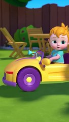 Baby On The Car Goes Bye Bye Bye _ Nursery Rhymes & Toddlers Songs _ NuNu Tv 720p