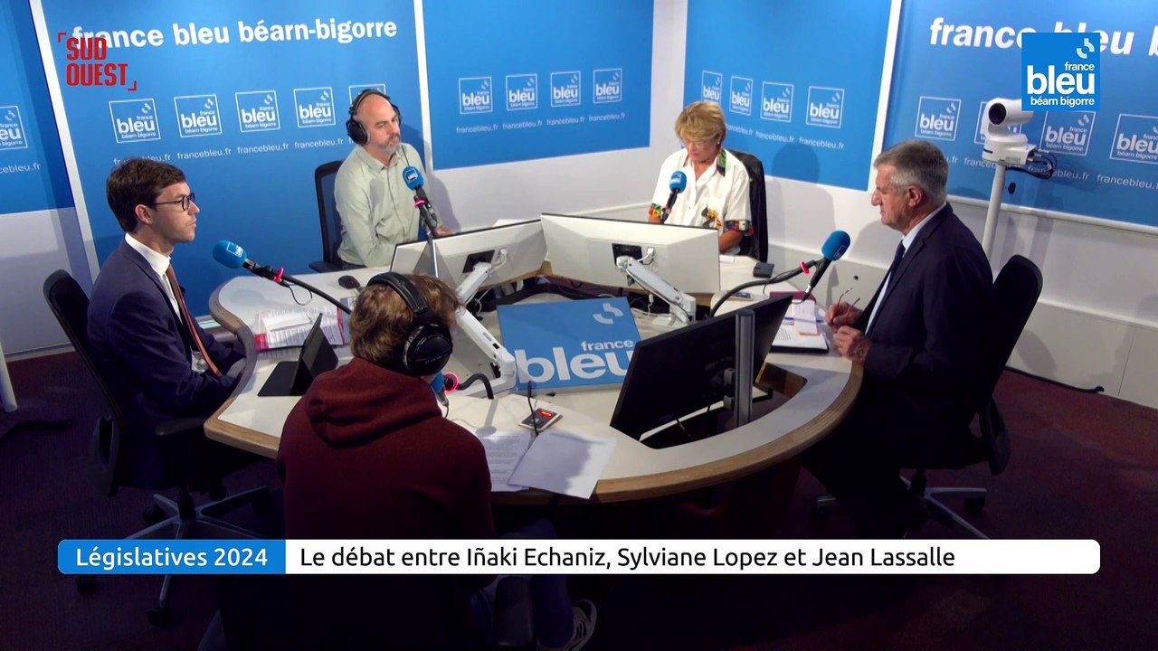 Législatives 2024 : le débat entre Iñaki Echaniz, Sylviane Lopez et Jean Lassalle dans la 4e circonscription des Pyrénées-Atlantiques