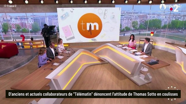 De l'irrespect, des colères froides... : l'attitude de Thomas Sotto dans les coulisses de Télématin dénoncée, l'animateur se défend