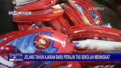 Jelang Tahun Ajaran Baru, Jasa Jahit Tas di Banten Meningkat Hingga 80 Persen