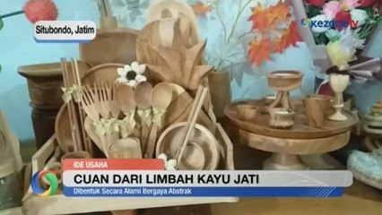 Pasutri Mendulang Cuan dari Limbah Kayu Jati, Modal Awal Rp600 Ribu