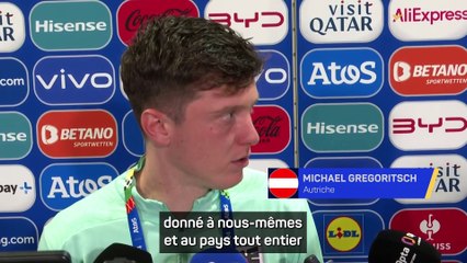 Gregoritsch : "Nous avons donné de l'espoir au pays tout entier"