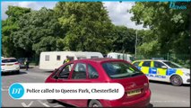 Travellers at Queen’s Park Sports Centre Chesterfield
