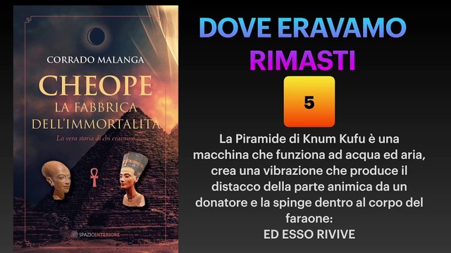 Intervista Prof. Corrado Malanga - Prima parte