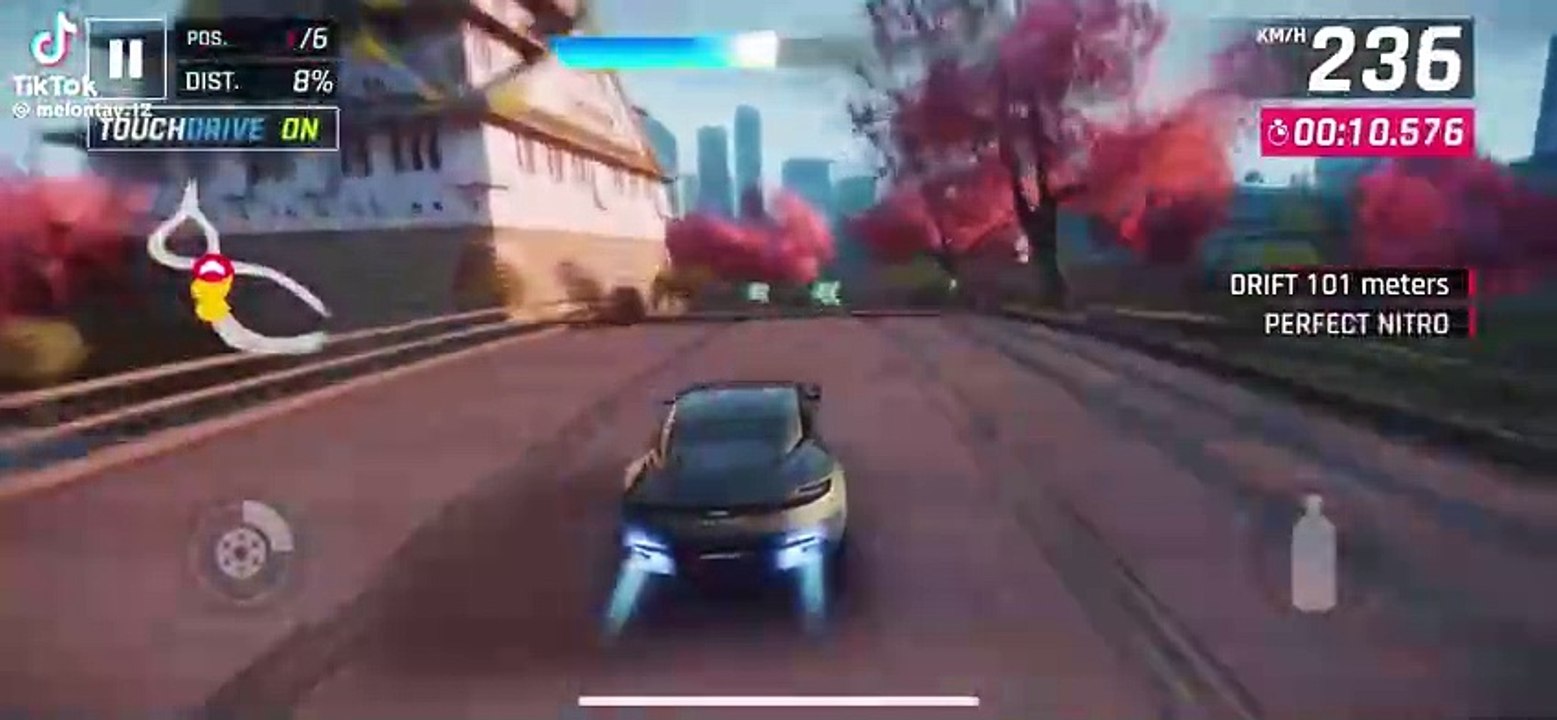 Car racing game