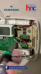 Emerson Thermostat Installation  Thermostats  PartsHnC