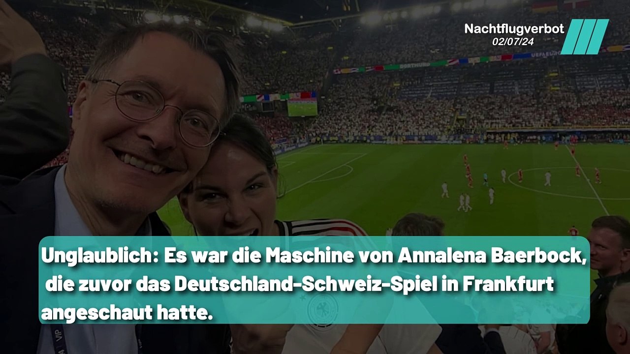 Annalena Baerbocks geheimer Nachtflug