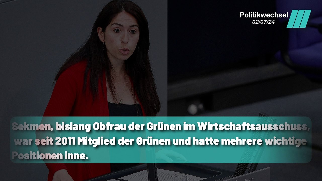 Melis Sekmens Wechsel zur CDU im Fokus