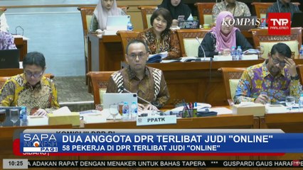 2 Anggota dan 58 Pekerja di DPR Terlibat Judi Online, MKD: Perputaran Dana Mencapai Rp1,92 Miliar