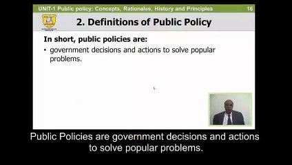 Unit 1 Part 4 Overview