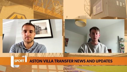 Where are Aston Villa aiming to finish in the Premier League next season?