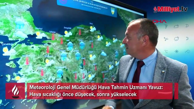 Hava sıcaklığı önce düşecek, sonra yükselecek