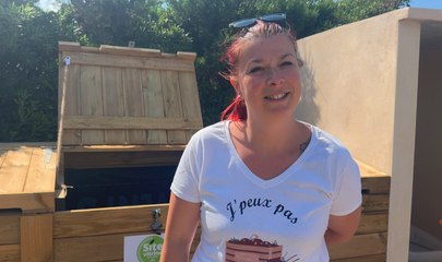 Interview de Marina Seklou, attachée de direction de Cottage Parks au sujet du site de compostage partagé du camping La Clape village