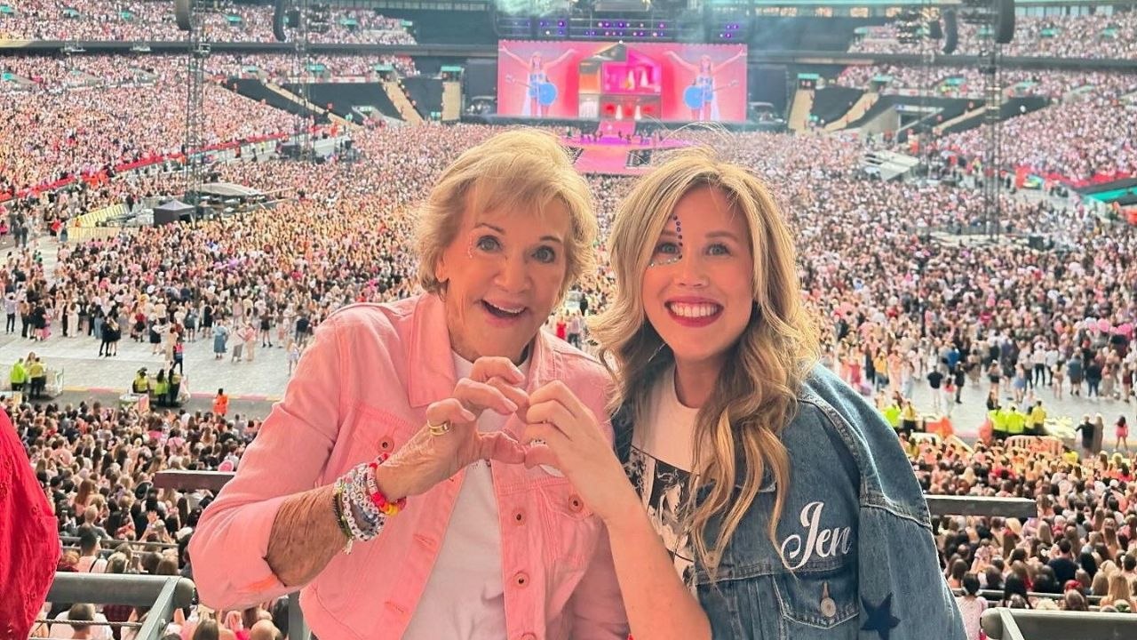 Lernen sie taylor swifts ältesten fan kennen - eine 90-jährige großmutter