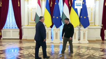 Orbán pushes for ceasefire with Russia in milestone Kyiv visit