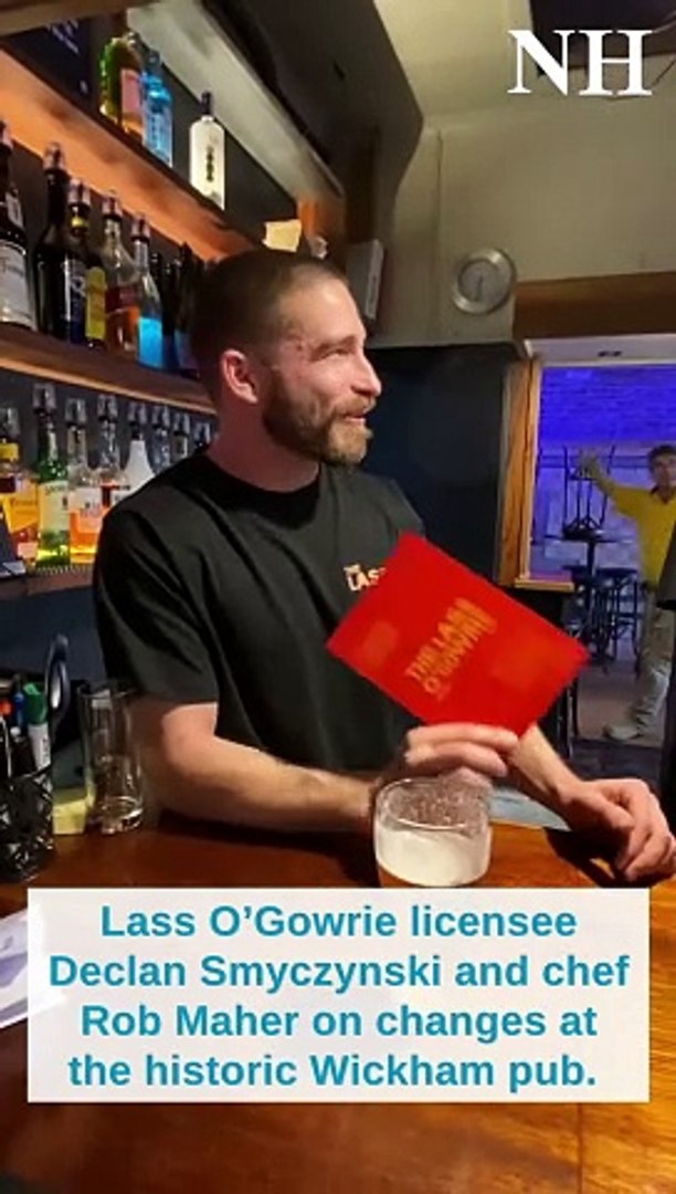 Lass O' Gowrie's new licensee Declan #Canva