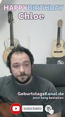 Happy Birthday, Chloe! Geburtstagsgrüße an Chloe