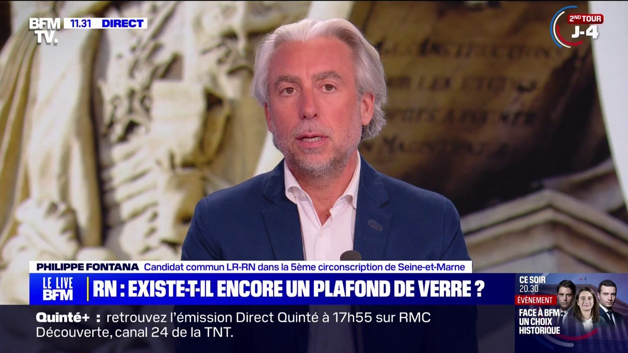 Législatives: "Tout est fait pour empêcher l'alternance démocratique" réagit Philippe Fontana (LR-RN)
