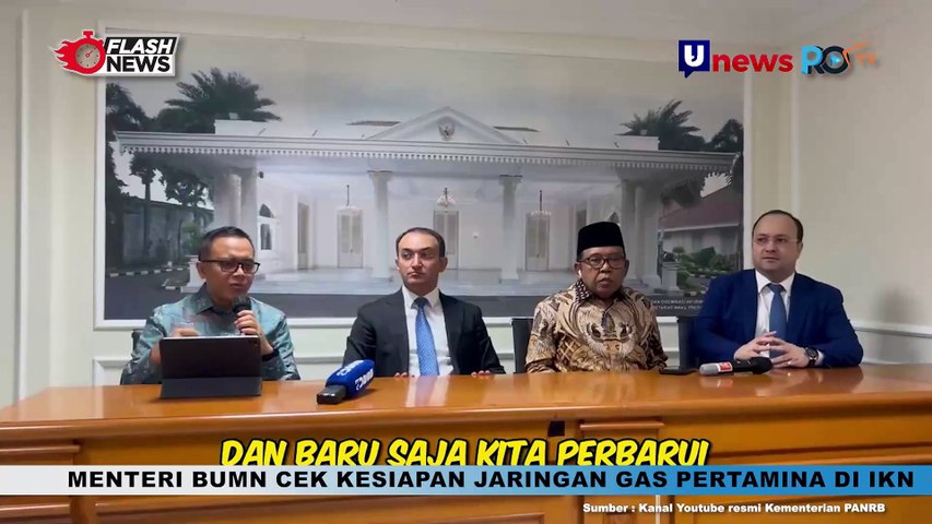 K.H. Ma'ruf Amin Bersama Menteri PANRB Terima Kunjungan Kepala Badan Pelayanan Publik dan Inovasi Sosial Azerbaijan