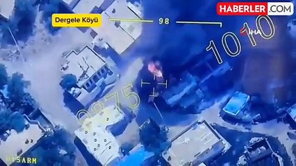 PKK'lı teröristler köylerdeki mühimmat depolarını patlatıyor