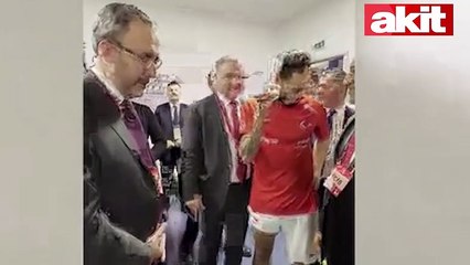Erdoğan’dan Milli Takım’a tebrik telefonu! Arda ve Barış ile sürpriz diyalog