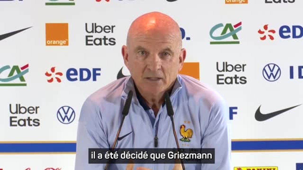 Bleus - Stéphan : "On ne va pas remettre en question Griezmann aujourd'hui"