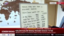 Kalem kalem maaş hesabı SÖZCÜ TV'de
