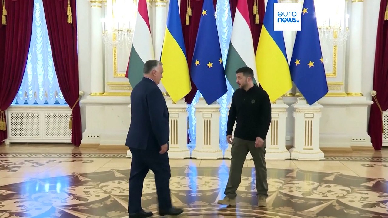 Zelenskyy diz que relação com a Hungria será “completamente diferente” após visita de Orbán a Kiev