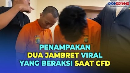 Dua Jambret Viral yang Difoto saat Beraksi di CFD Jakarta Ditangkap Polisi, Begini Penampakannya
