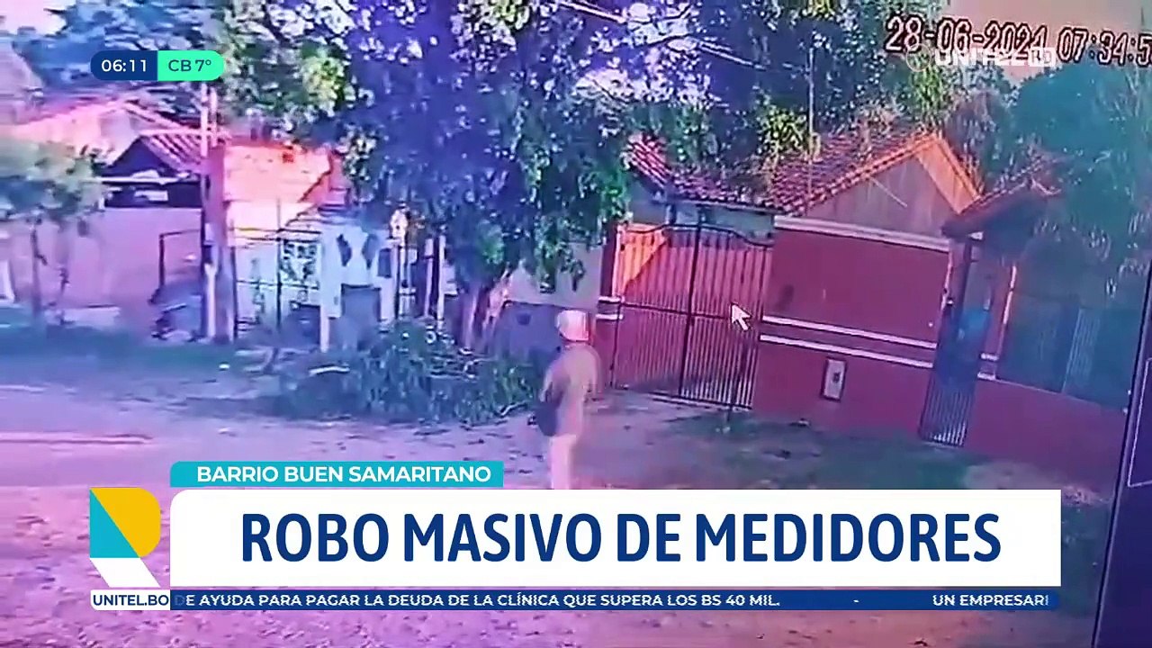 ​​​​​​​​Denuncian robo masivo de medidores de luz en el barrio Buen Samaritano, zona sur de Santa Cruz