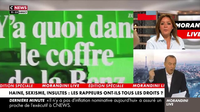 Cris et colère ce matin dans Morandini Live entre Matthieu Valet du RN et Rachida Kaaout de la majorité qui veut éliminer le parti : Vous mettez ma vie en danger et vous n’avez pas le droit de dire ça ! Ma vie vaut autant que la vôtre ! - Regardez
