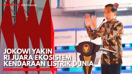 Jokowi Yakin RI Juara Ekosistem Kendaraan Listrik Dunia