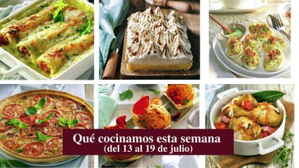 Qué cocinamos del 13 al 19 de julio