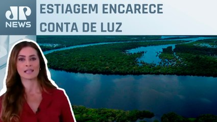 Seca impede navegação noturna na Amazônia; Patrícia Costa comenta